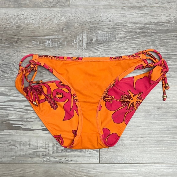 NEW Raisins Tropical Print Swim Bottom - Picture 4 of 5